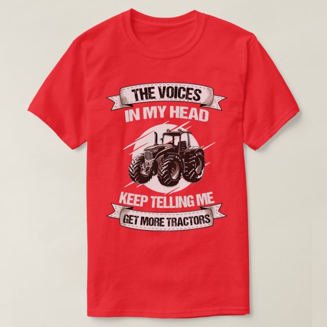Funny Tractor Farmer Rancher Lastbil 2 T Shirt (Design framsida)