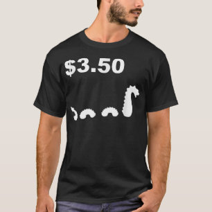 Funny Träd Fiddy Loch Ness Monster Tre femtio Te T Shirt