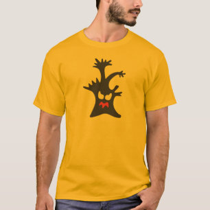 Funny Träd Halloween Shirt T