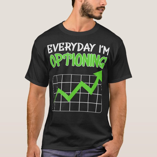 Funny Trader Options Trading Beginner Lagrar T Shirt (Framsida)