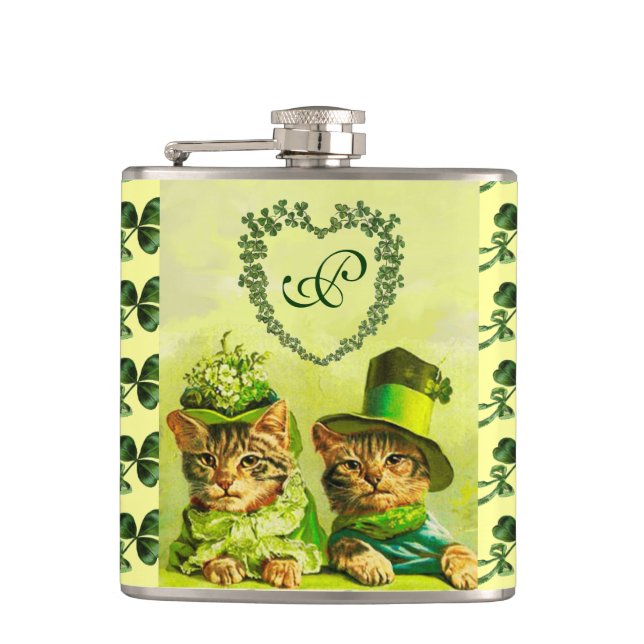 FUNNY TRADITIONELL ST.PATRICK'S DAY CATS with HEAR Fickplunta (Framsidan)