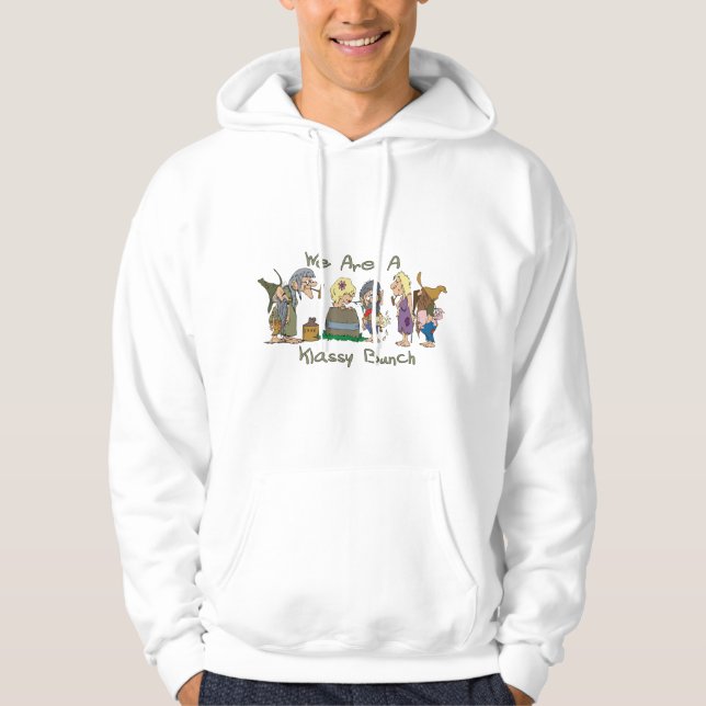 Funny Trailer Park Shirt Hoodie (Framsida)
