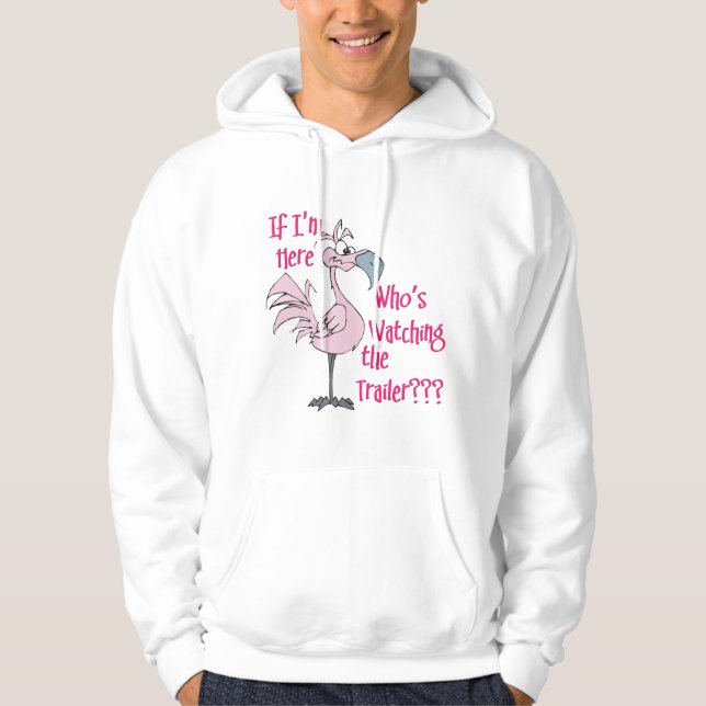 Funny Trailer Park Shirt Hoodie (Framsida)