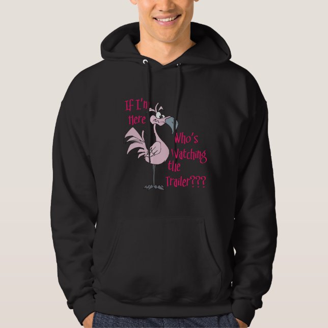 Funny Trailer Park Shirt Hoodie (Framsida)