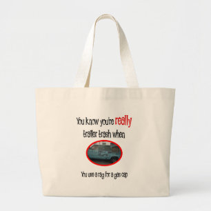 Funny Trailer Park Shirt Jumbo Tygkasse