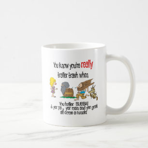 Funny Trailer Park Shirt Kaffemugg