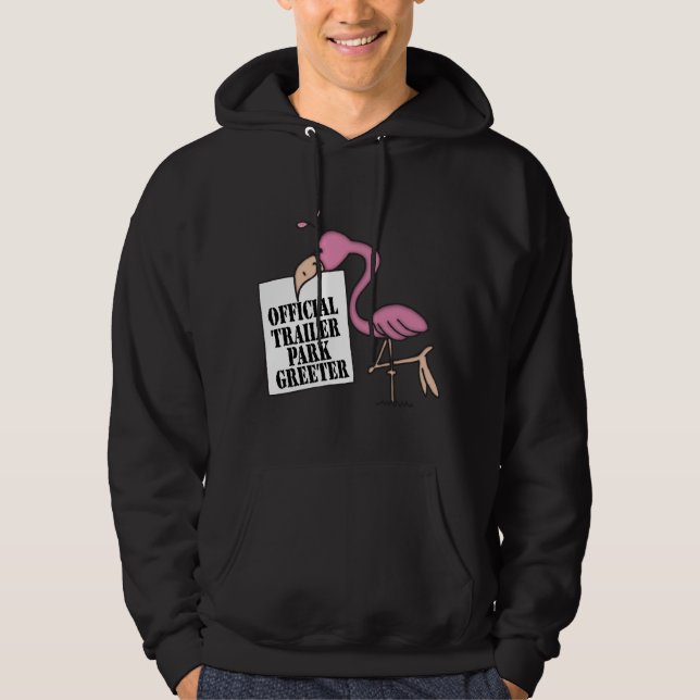 Funny Trailer Park Shirt Sweatshirt (Framsida)