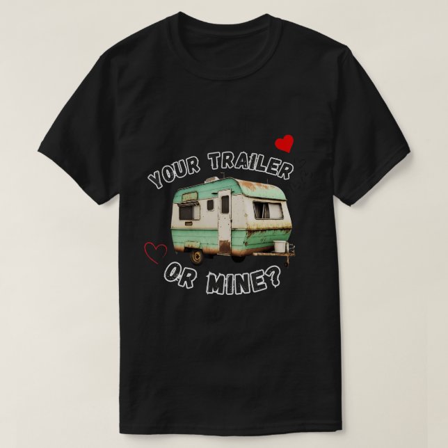 Funny Trailer Sopor Costume T-Shirt (Design framsida)