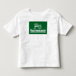 Funny traktor Humoral tratorolog Grönt T Shirt