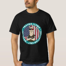 Funny Trauma Llama Prevention Unit Medical T-Shirt