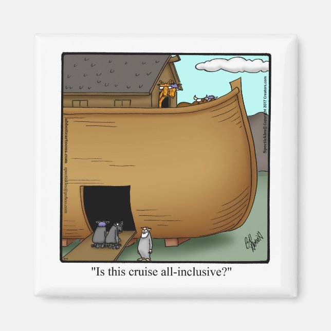 Funny Travel Humor Magnet Gift (Framsidan)