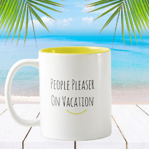 Funny Trendig Modern People Pleaser Coffee Mugg