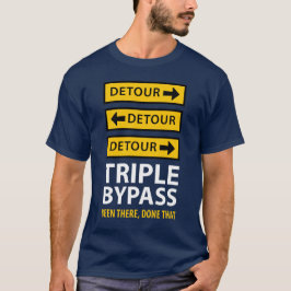 Funny trippel Bypass Heart Survivor Tee