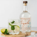 Funny Tropical Bachelorette Helg Spritflaskor Etikett<br><div class="desc">Den här fina tropiska Bachelorette Helg Liquor Flaska-etiketten är ett underbart tillägg för en flicka resa,  till heder för bruden. Ni kommer säkert att få lite skratt,  och de kommer för en underbar partiförmån.</div>