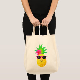 Funny Tropical Pineapple sommar Tygkasse