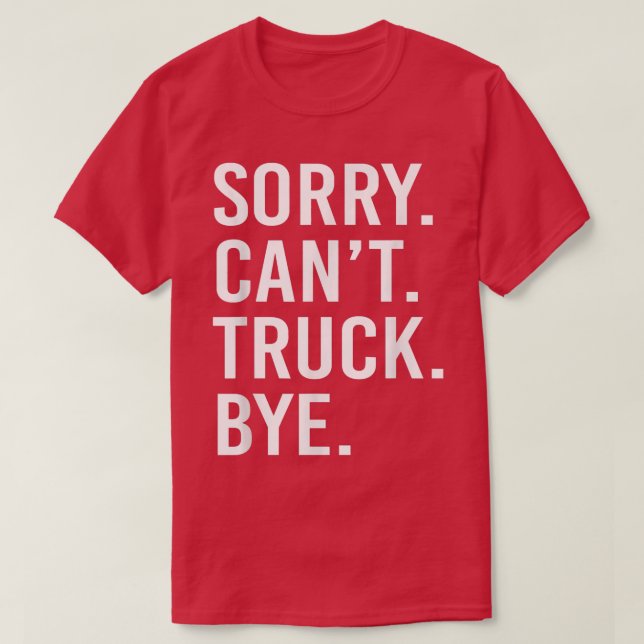 Funny Truck  T Shirt (Design framsida)
