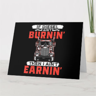 Funny Trucker Driver Trucking Manar Gift Kort