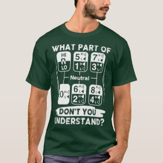 Funny Trucker, drivrutiner för Gearshift Lastbil f T Shirt