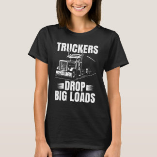 Funny Trucker Gifts Manar Lastbil Driver Make Semi T Shirt
