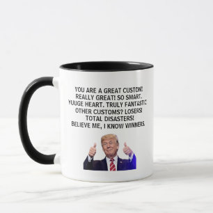 Funny Trump Anpassningsbar Ord, president Donald T Mugg