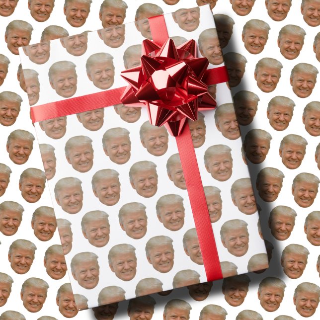 Funny Trump Ansikte Presentpapper (Skapare uppladdad)