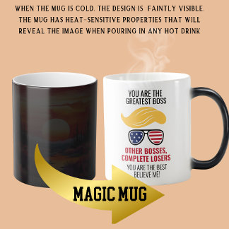 Funny Trump Best Chef Magisk Mugg