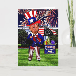 Funny Trump Birthday Card - farbror Donald Kort