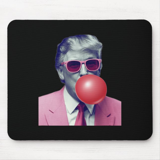 Funny Trump Bubble Gum Yum Gifts Musmatta (Framsidan)