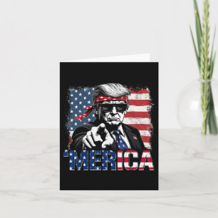 Funny Trump Bukt i USA:s merica Trump Apparel Kort