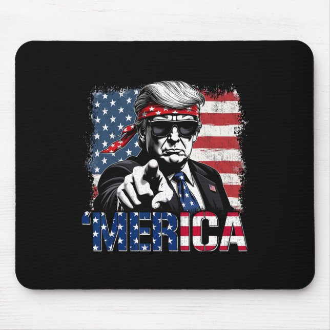 Funny Trump Bukt i USA:s merica Trump Apparel Musmatta (Framsidan)