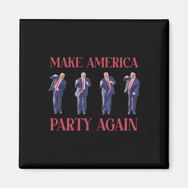 Funny Trump Dancing Magnet (Framsidan)