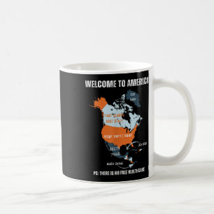 Funny Trump Grönland Panama Canal Canada Mexico G Kaffemugg