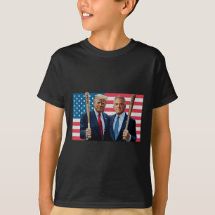 Funny Trump Kennedy Mega Maha Baseball Fladdermus T Shirt