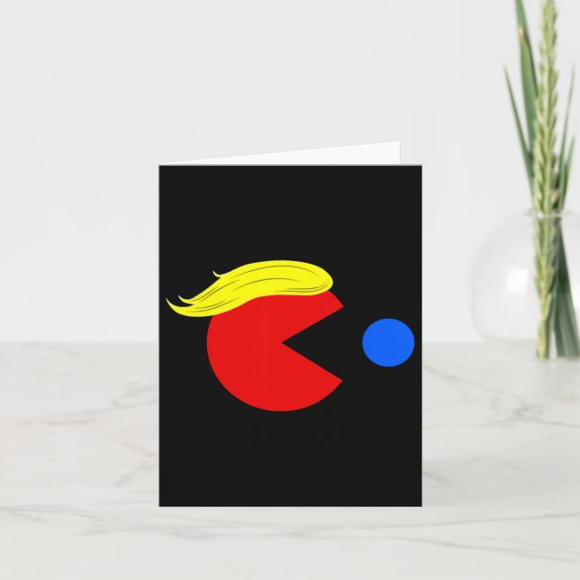 Funny Trump Man 2024 Pac Tee - Trump Man Ne Pac Bl Kort (Framsida)