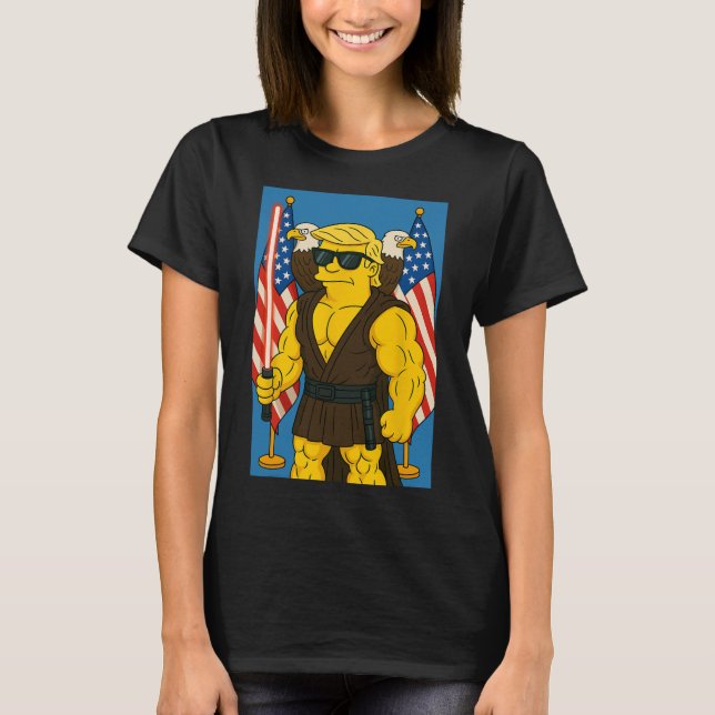 Funny Trump May 4th Be With You Vs Vatican Christi T Shirt (Framsida)