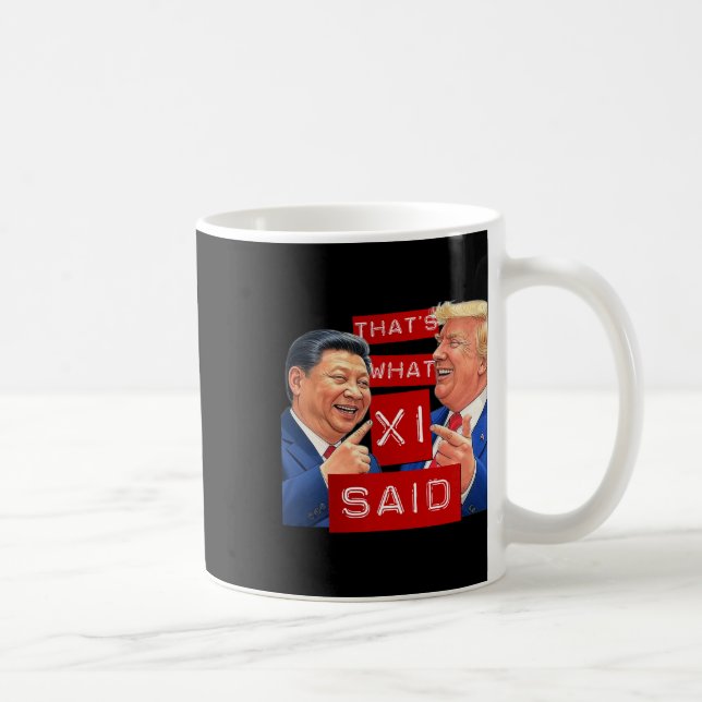Funny Trump Meme Funny Kaffemugg (Höger)