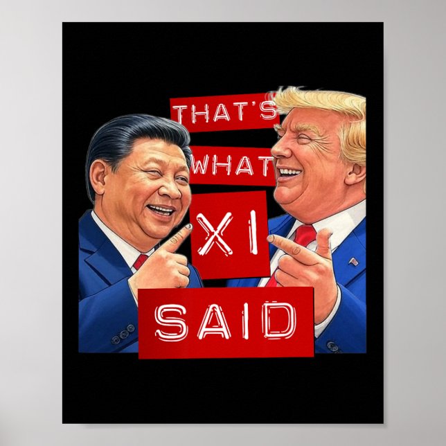 Funny Trump Meme Funny Poster (Framsidan)