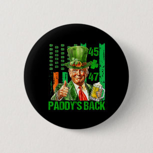 Funny Trump Paddys Back 45 47 St patricks day Usa Knapp