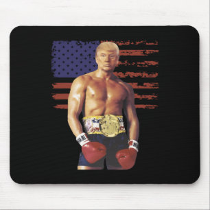 Funny Trump Rocky Boxing Meme Boxer US Flagga Patr Musmatta