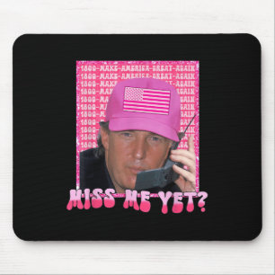 Funny Trump Rosa Miss Me Ändå, Trump 2024, Musmatta