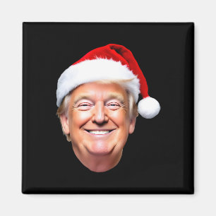 Funny Trump Santa Hat Donald Trump God Y Magnet