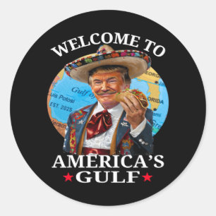 Funny Trump Shirt America's Bukt Est 2025 Trump Me Runt Klistermärke