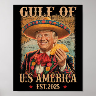 Funny Trump Shirt Americas Bukt Est 2025 Trump Mer Poster