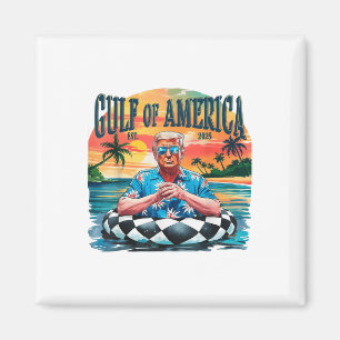 Funny Trump Shirt Bukt of US America Est 2025 Magnet