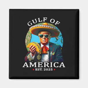 Funny Trump Shirt Bukt of US America Est 2025 Magnet
