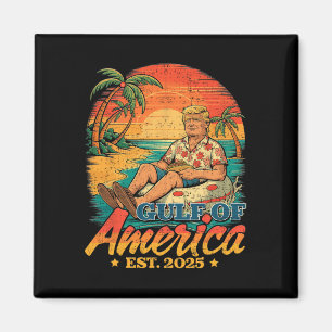 Funny Trump Shirt Bukt of US America Est 2025 Magnet