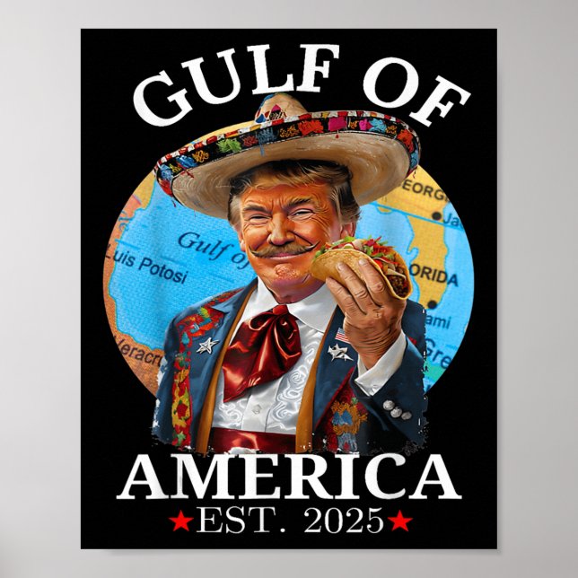 Funny Trump Shirt Bukt of US America Est 2025 Poster (Framsidan)