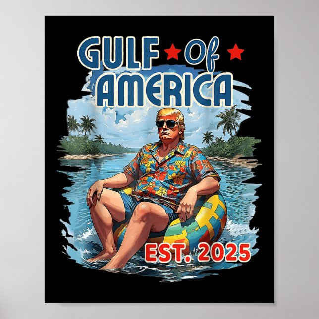Funny Trump Shirt Bukt of US America Est 2025 Poster (Framsidan)