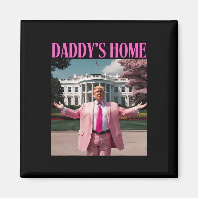 Funny Trump Shirt Home Manar Women Magnet (Framsidan)