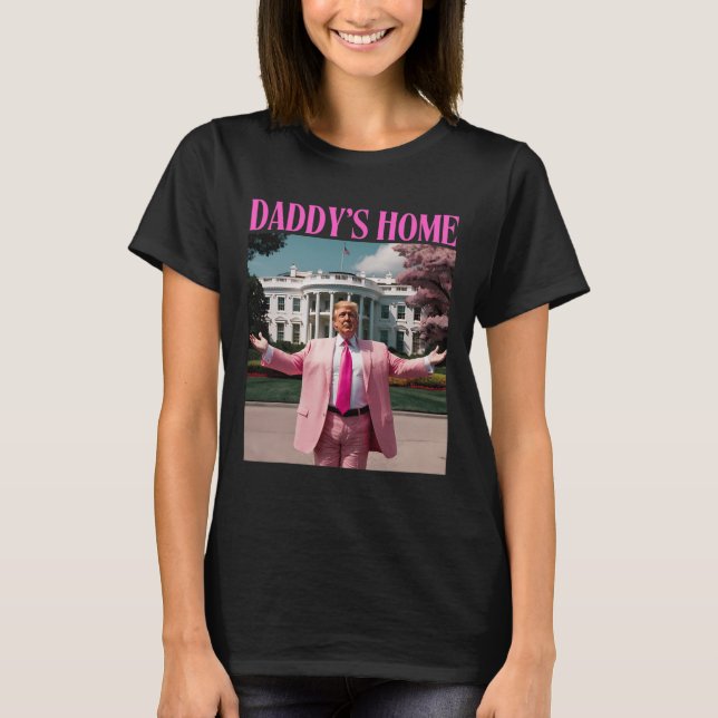 Funny Trump Shirt Home Manar Women T (Framsida)
